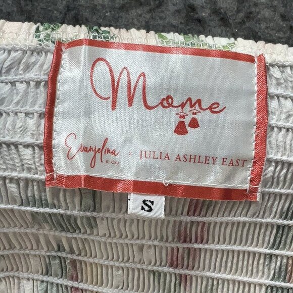 Mome Brand Evanjelina & Co Julia Ashley East Tie Shoulder Dress Herbarium Small - Picture 4 of 4